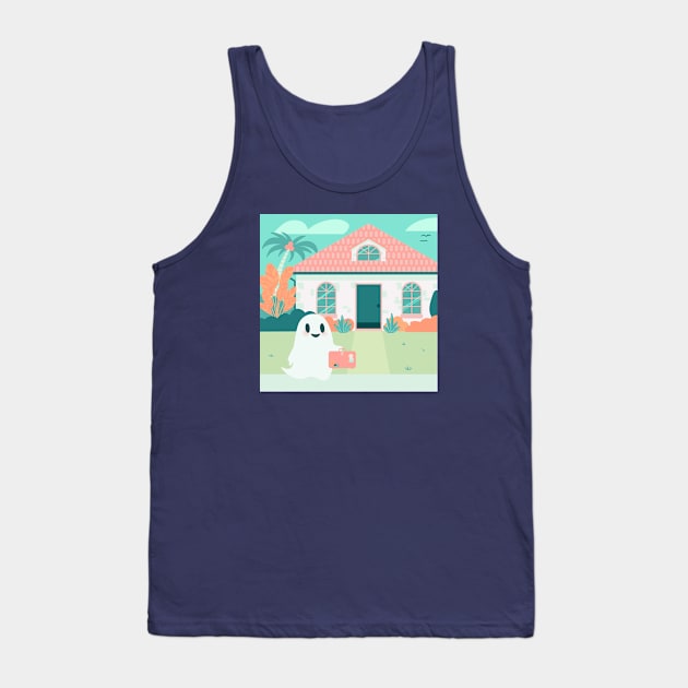 Ghost Getaway Tank Top by tobikobagel